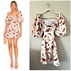 ASTR The Label 100% Linen Mini Dress